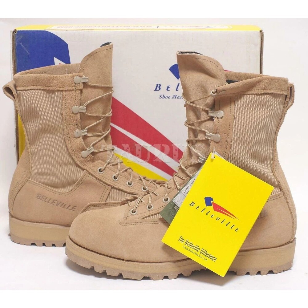 Military BELLEVILLE COMBAT BOOTS US ARMY AIR FORCE 790G GORETEX MENS 14 NEW